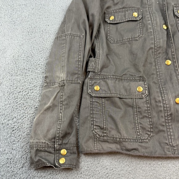 J Crew Field Jacket Mens Medium Bedford Utility Workwear Relaxed Pockets - Picture 3 of 11